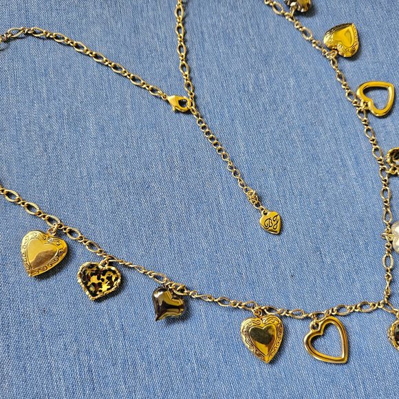 ❤️💛Betsey Johnson 15 HEARTS Necklace - EPC💛❤️ - Picture 3 of 7